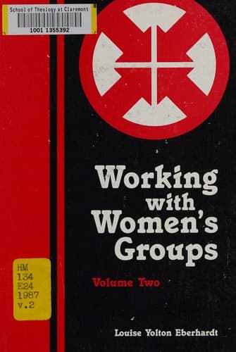 Tapa de Working with women's groups