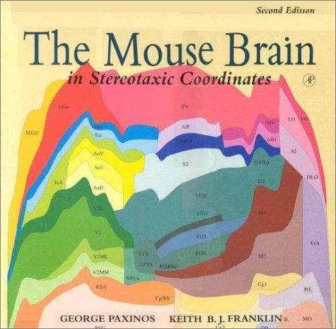 Tapa de The mouse brain in stereotaxic coordinates