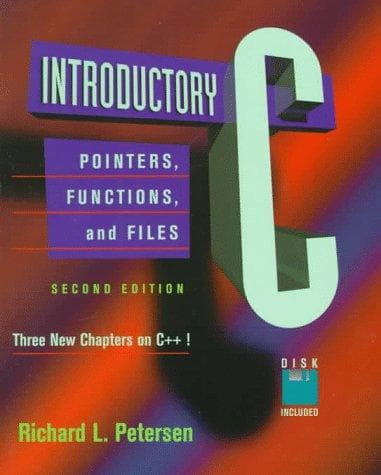 Tapa de Introductory C