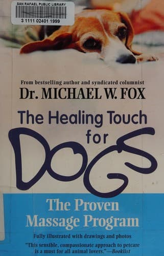 Tapa de The healing touch for dogs