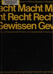 Tapa de Macht, Recht, Gewissen in Kirche und Gesellschaft