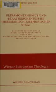Tapa de Ultramontanismus und Staatskirchentum im theresianisch-josephinischen Staat