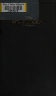 Tapa de The Holy Scriptures of the New Testament