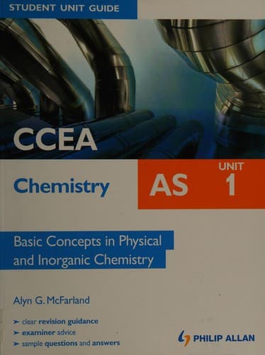 Tapa de CCEA AS chemistry