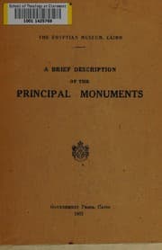 Tapa de A brief description of the principal monuments