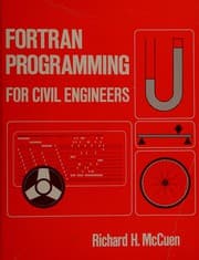 Tapa de FORTRAN programming for civil engineers