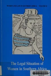 Tapa de The Legal situation of women in southern Africa