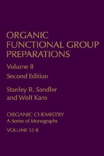 Tapa de Organic Functional Group Preparations