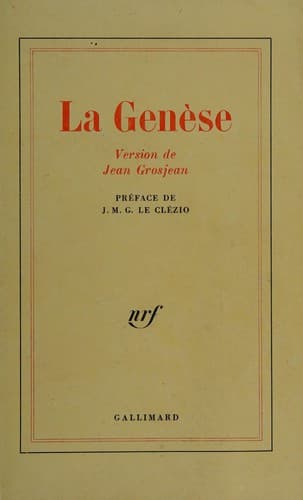 Tapa de La Genèse
