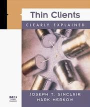 Tapa de Thin clients clearly explained