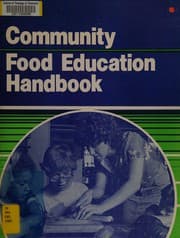 Tapa de Community food education handbook