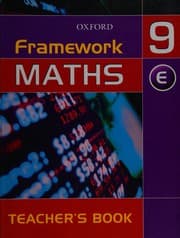 Tapa de Framework Maths, Year 9