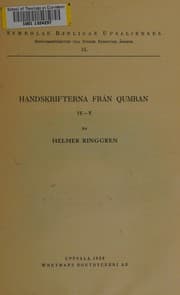 Tapa de Handskrifterna fran Qumran, IV-V
