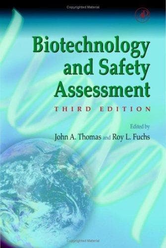 Tapa de Biotechnology and Safety Assessment, 3rd Edition