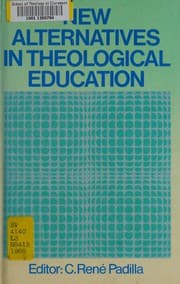 Tapa de New alternatives in theological education