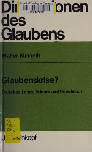 Tapa de Glaubenskrise?