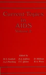 Tapa de Current topics in AIDS