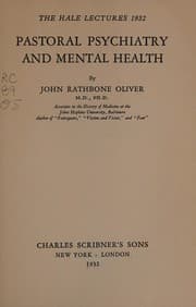 Tapa de Pastoral psychiatry and mental health