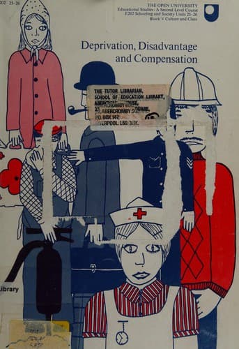 Tapa de Deprivation, disadvantage and compensation