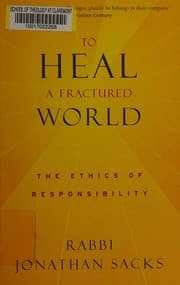 Tapa de TO HEAL A FRACTURED WORLD: THE ETHICS OF RESPONSIBILITY