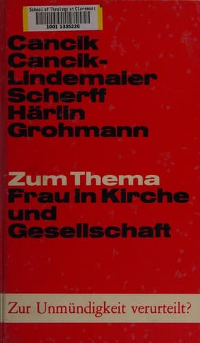 Tapa de Frau in Kirche und Gesellschaft
