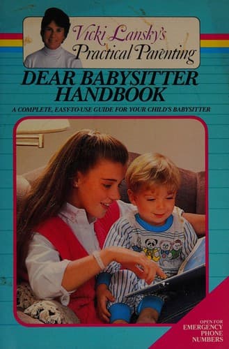 Tapa de Dear babysitter handbook