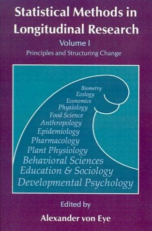 Tapa de Statistical Methods in Longitudinal Research, Volume 1