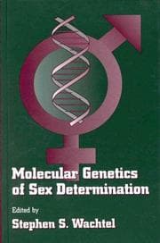 Tapa de Molecular genetics of sex determination