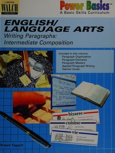 Tapa de English/language arts