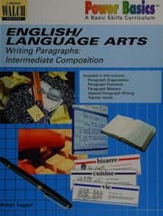 Tapa de English/language arts