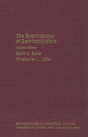 Tapa de The Spectroscopy of Semiconductors