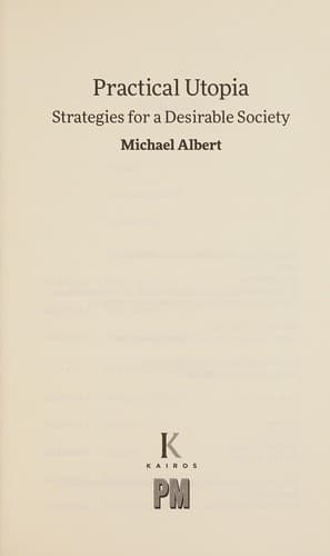 Tapa de Practical utopia