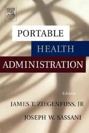 Tapa de The portable health administration