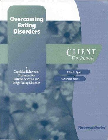 Tapa de Overcoming Eating Disorders Client Workbook