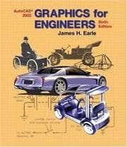 Tapa de Graphics for engineers with AutoCAD 2002