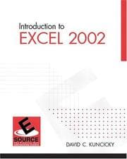 Tapa de Introduction to Excel 2002