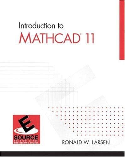 Tapa de Intro to MathCAD 11 (ESource Series)