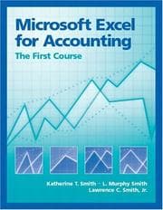 Tapa de Microsoft Excel for accounting