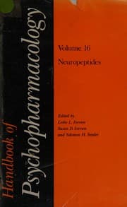 Tapa de Handbook of psychopharmacology