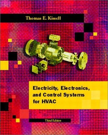 Tapa de Electricity, Electronics, and Control Systems for HVAC (3rd Edition)