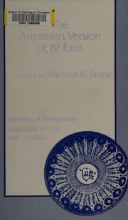 Tapa de The Armenian version of IV Ezra