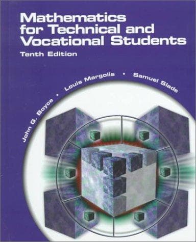 Tapa de Mathematics for technical and vocational students