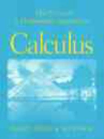 Tapa de Mathematica Approach to Calculus