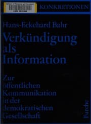 Tapa de Verkuendigung als information