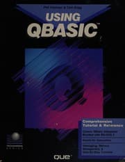 Tapa de Using QBasic
