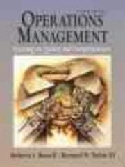 Tapa de Operations Management