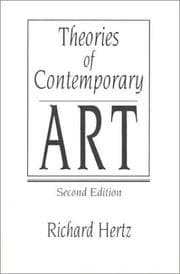 Tapa de Theories of contemporary art