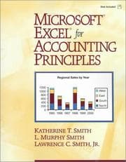 Tapa de Microsoft Excel for Accounting Principles