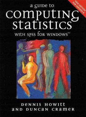Tapa de A guide to computing statistics with SPSS release 8 for Windows