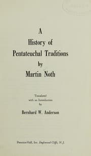 Tapa de Überlieferungsgeschichte des Pentateuch